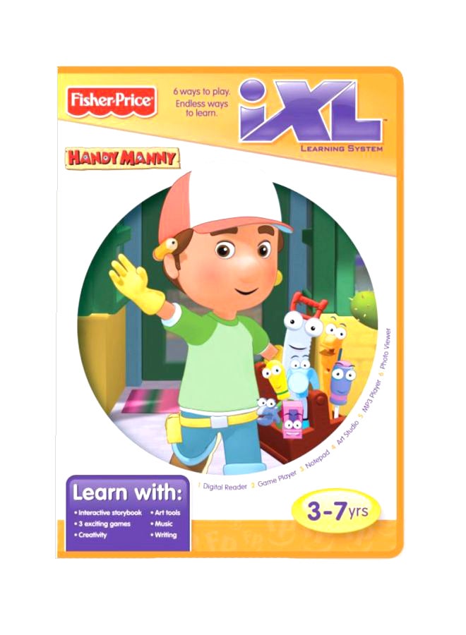 Fisher-Price - Handy Manny iXL Learning System Software Early Learning Toy R9707 - Image 1
