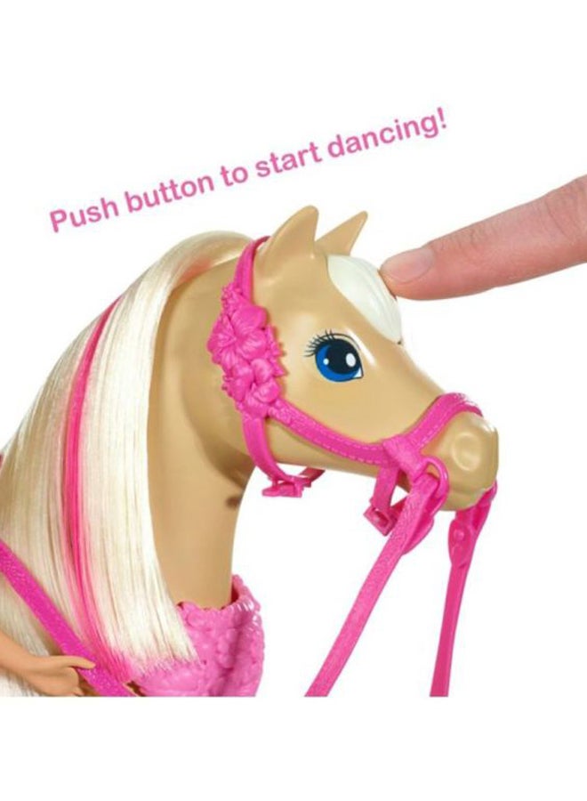 Barbie - Dancin' Fun Horse Doll Set - Image 1
