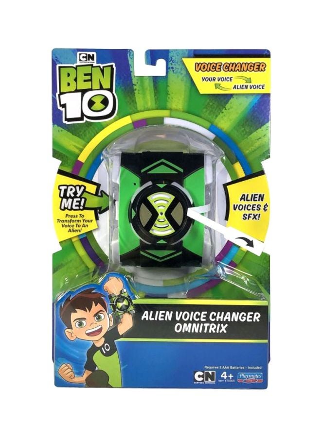 BEN 10 - Alien Voice Morpher Omnitrix Watch Fun Filled Creative Porlonged Usage With Light And Sound For Boys - Image 1