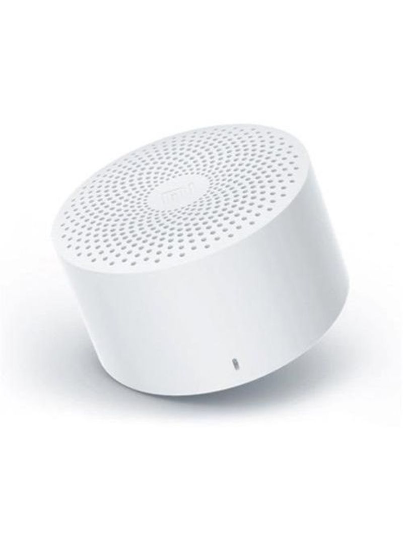 Generic - Xiaomi AL Portable Bluetooth Speaker Mini Wireless HD  Mic Hands Free Call 4.2 Sound Box White - Image 1