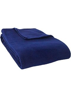 Blanket King Navy Throws cotton Blue 90inch