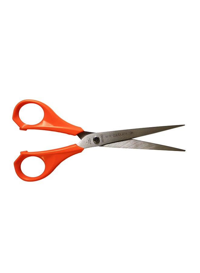 كانجارو مقص مكتبي ومنزلي برتقالي/فضي - Image 2