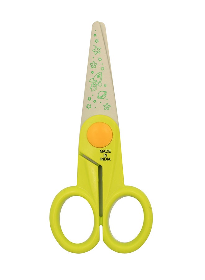 Kangaro Cut N Play Scissors For Kids Green/Beige  - Image 1