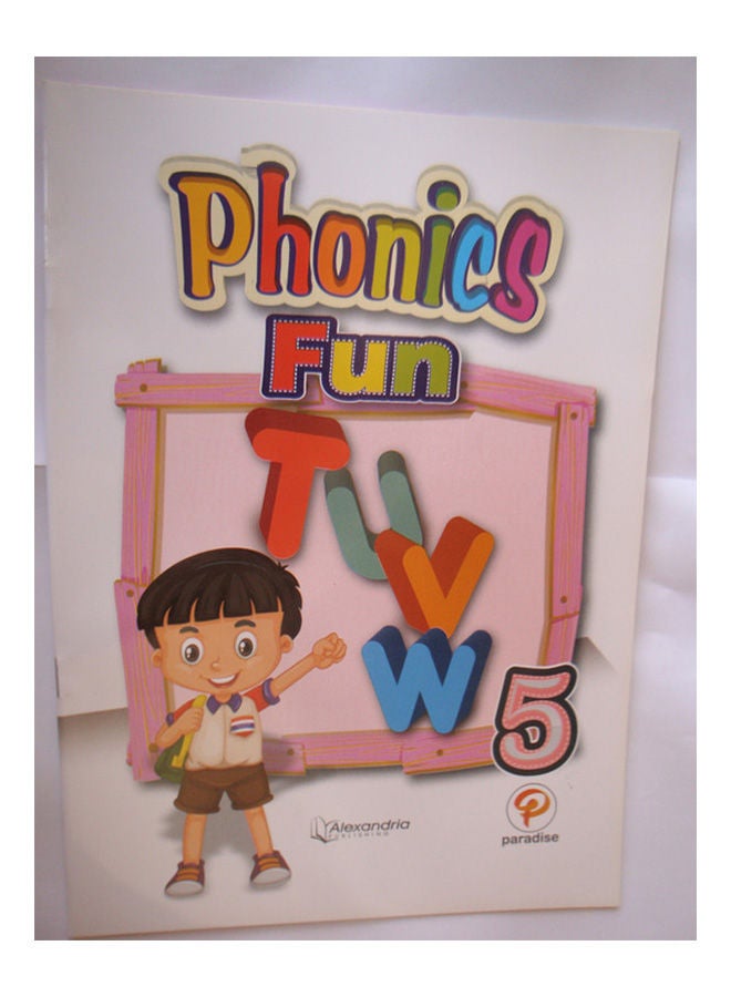 Phonics Fun 5 TUVW  Book + CD Paperback English by alexandria library
