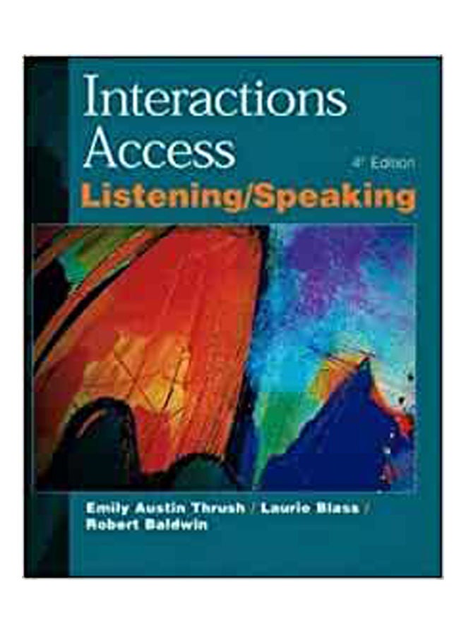 INTERACTIONS ACCESS LISTENINGSPEAKING 4TH ED 5 CD-ROMs. paperback english