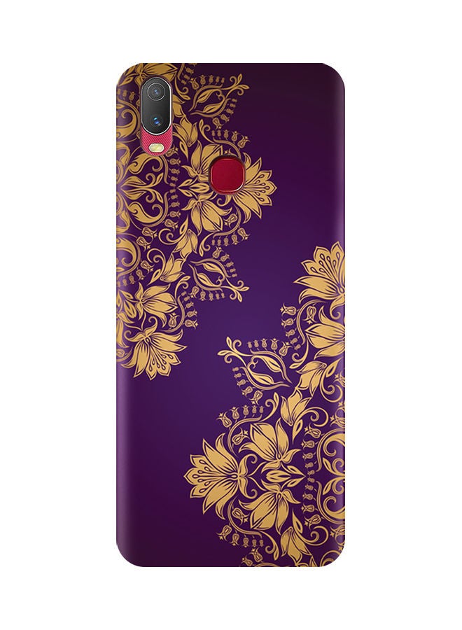 إيه إم سي ديزاين غطاء حماية واقٍ لهاتف فيفو Y11 أرجواني / أصفر - Image 1