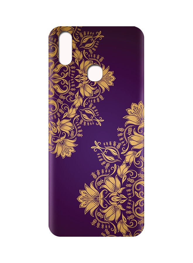 إيه إم سي ديزاين غطاء حماية واقٍ لهاتف فيفو Y11 أرجواني / أصفر - Image 2