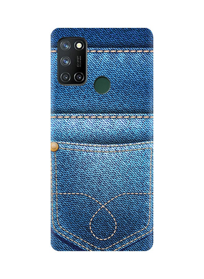 AMC DESIGN Protective Case Cover For Realme 7i Blue - Image 1