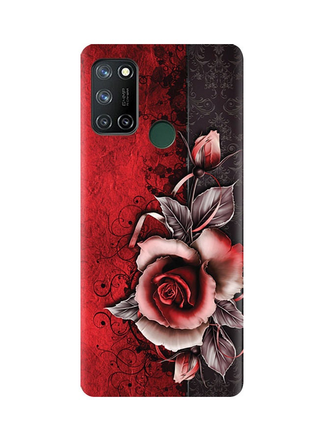 AMC DESIGN Protective Case Cover For Realme 7i Red/Black/Grey - Image 1