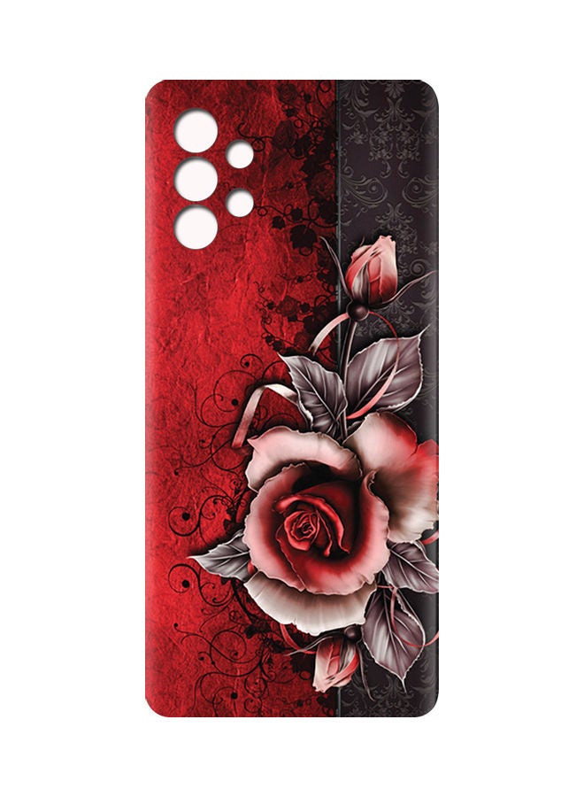 إيه إم سي ديزاين غطاء حماية واق لهاتف سامسونج جالاكسي A32 5G رمادي / أحمر / أسود - Image 2