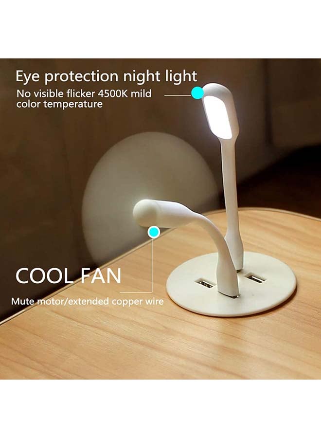 توشيونيكس طاولة لابتوب متعددة الأغراض وقابلة للطي مزودة بعدد 4 منافذ USB وفتحة للتابلت وحامل أكواب بيج - Image 5