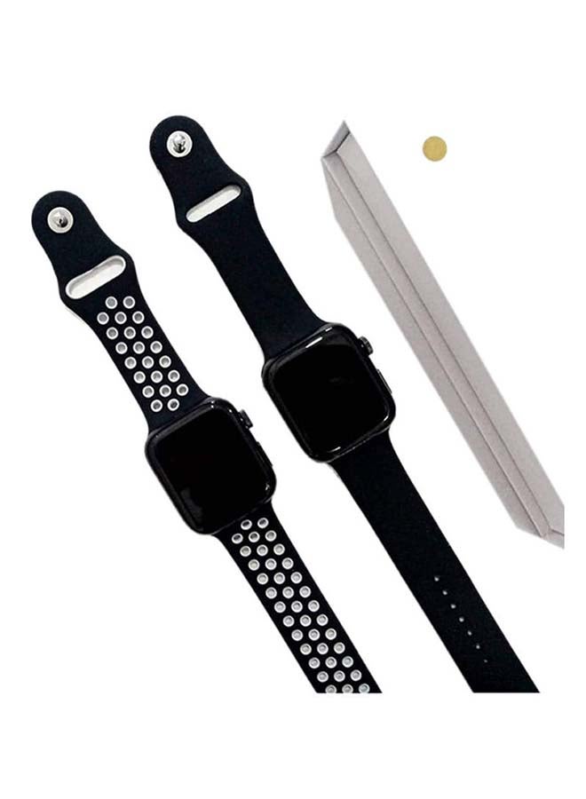 ساعة ذكية مزودة بوظائف الاتصال عبر البلوتوث ومراقبة نبضات القلب أسود - Image 3