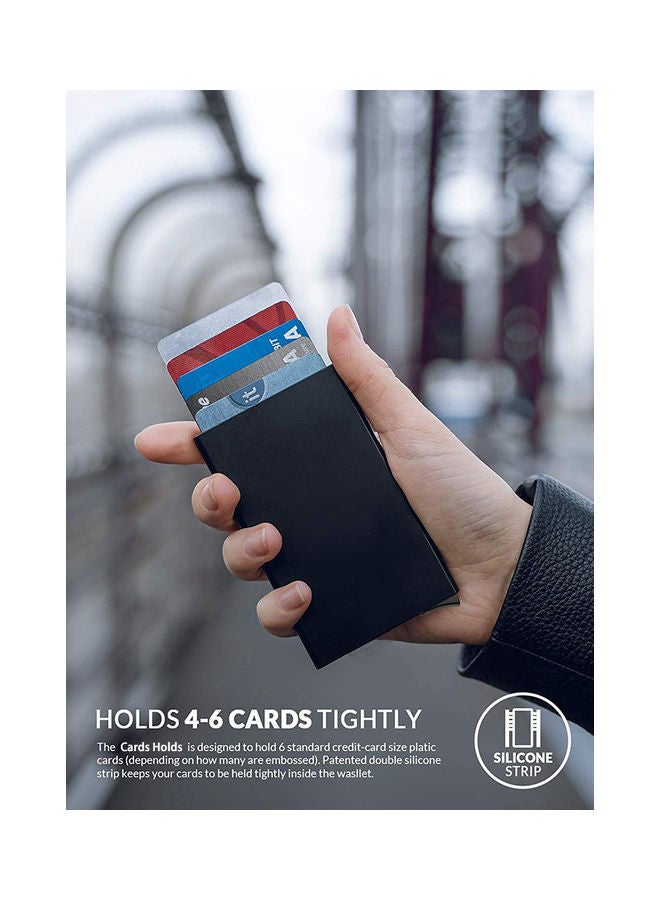 Generic Credit Card Holder Black  - Image 2