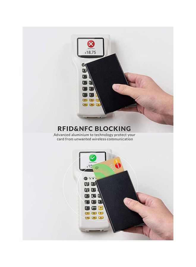 Generic Credit Card Holder Black  - Image 5