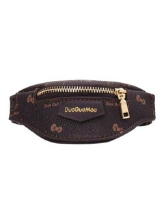 French Style Mini Wrist Bag Brown