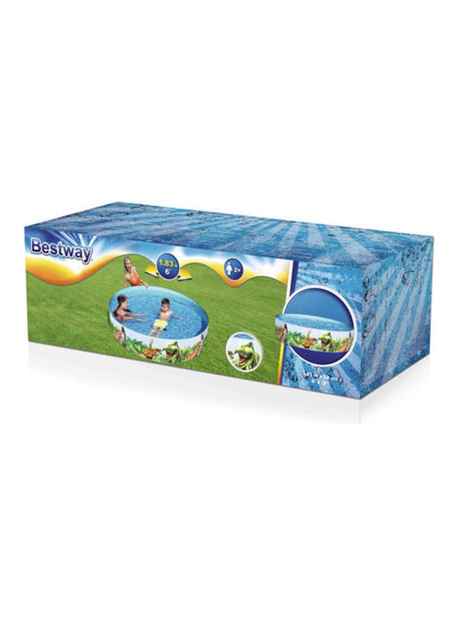 Bestway Dinosaur Fill'N Fun Pool 183 x 38cm - Image 2