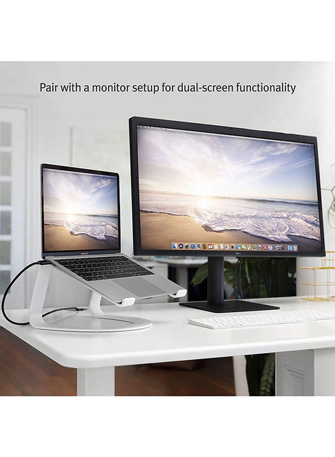 Curve Desktop Stand White - v1612855380/N39058012A_3