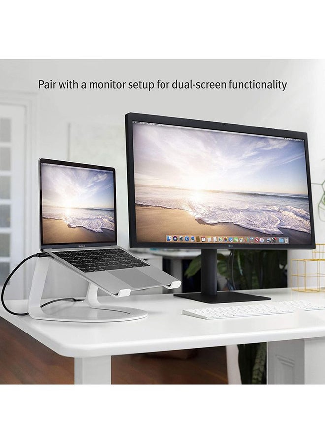 Curve Desktop Stand White - v1612855381/N39058012A_4