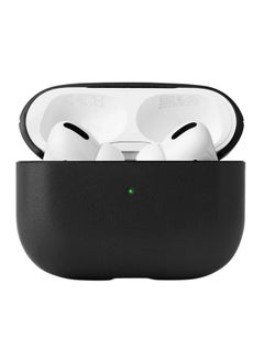 Classic Leather Case For Apple AirPods Pro Black