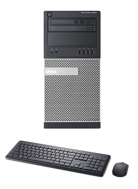 جهاز كمبيوتر OPT 3010 MT Tower مزود بمعالج Intel Core i3 وذاكرة وصول عشوائي سعة 4 جيجابايت ومحرك أقراص ثابتة سعة 500 جيجابايت وبطاقة رسومات مدمجة مع الماوس ولوحة المفاتيح