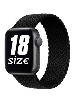 D'VOGUE Replacement Strap For Apple iWatch Series 6/SE/5/4/3/2/2 Black  - Image 1
