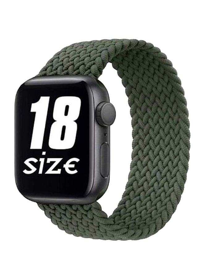 D'VOGUE - Replacement Strap For Apple iWatch Series 6/SE/5/4/3/2/2 Green - Image 1