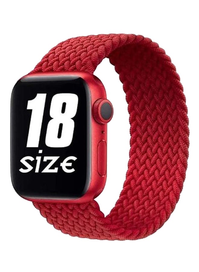 Replacement Strap For Apple iWatch Series 6/SE/5/4/3/2/2 Red - v1612858015/N43312505A_1