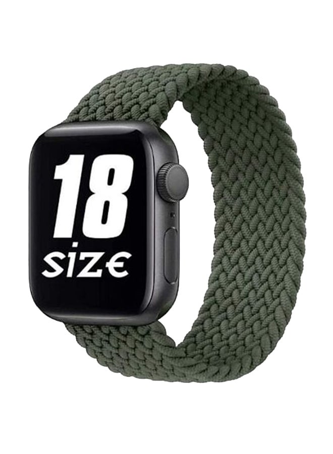 D'VOGUE Replacement Strap For Apple iWatch Series 6/SE/5/4/3/2/2 Green - Image 1