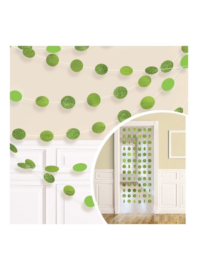 Amscan 6-Piece Set Kiwi Round String Decoration