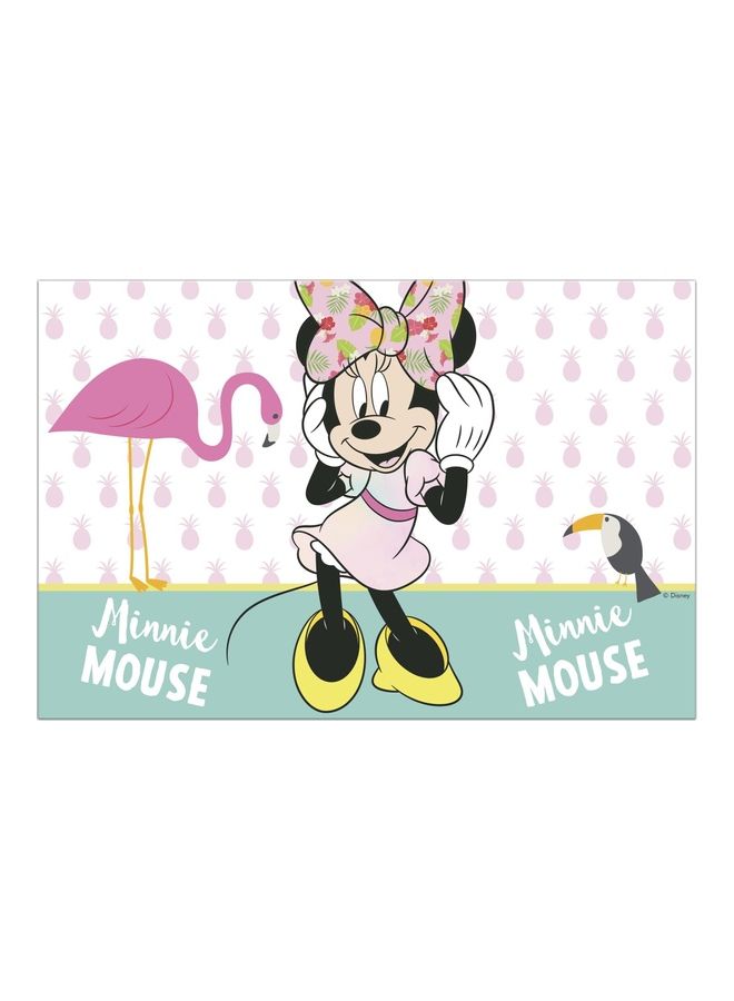 بروكوس غطاء طاولة من البلاستيك بطبعة شخصية ميني من ديزني الاستوائية 120 x 180سم