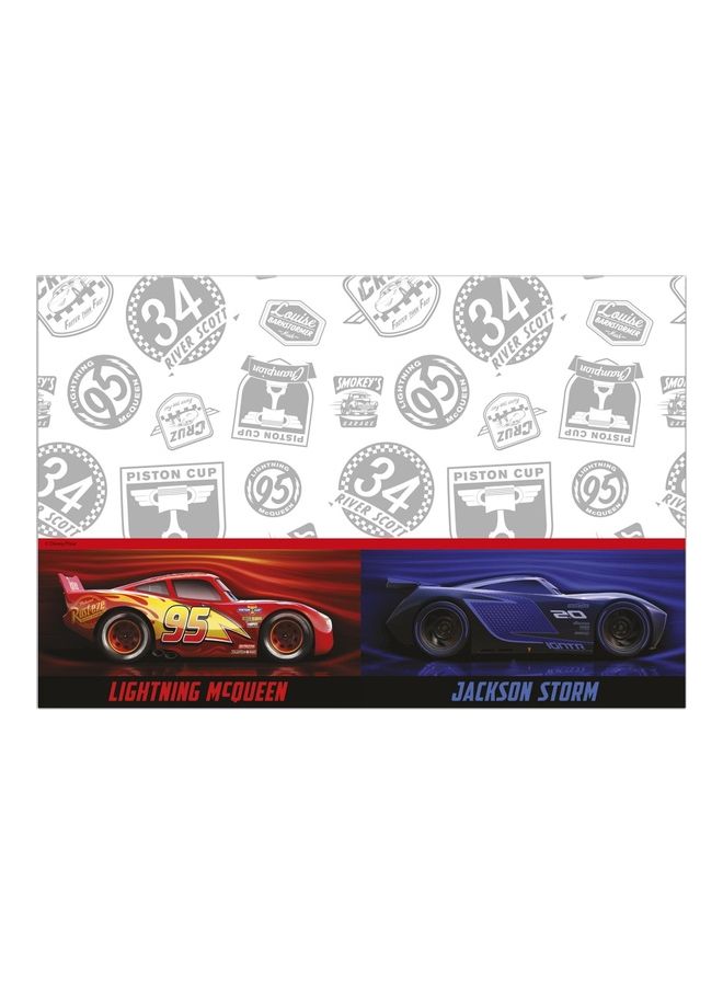بروكوس غطاء لطاولة من البلاستيك بتصميم مستوحى من فيلم ديزني "Cars The Legend Of The Track" 120 x 180سم