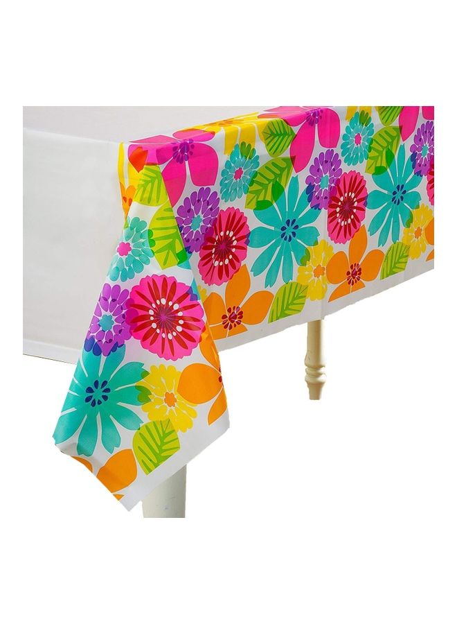 Amscan Day In Paradise Plastic Tablecover 54 x 102inch