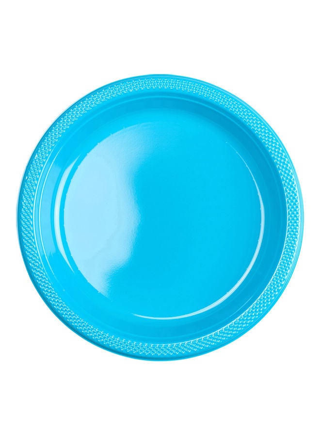 Amscan 20-Piece Set Caribbean Plastic Plate