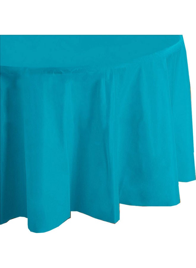 Amscan Caribbean Round Plastic Table Cover - Image 2