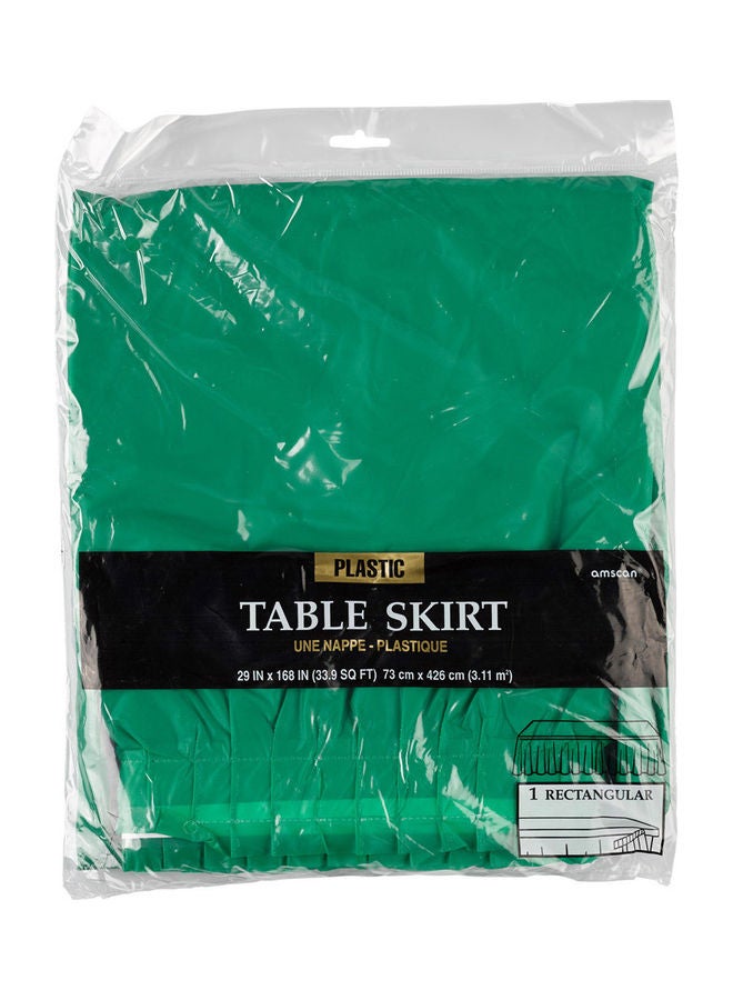 Amscan Festive Green Table Skirt