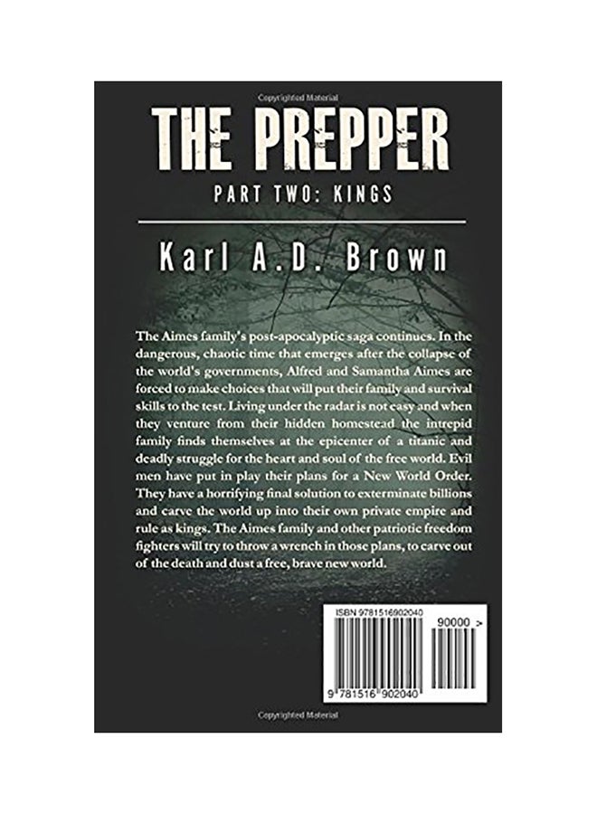 The Prepper: Part Two Kings Paperback English by Karl A. D. Brown  - Image 2