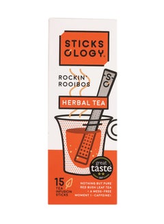 Rockin Rooibos Herbal Tea 15 Sticks 37.5grams