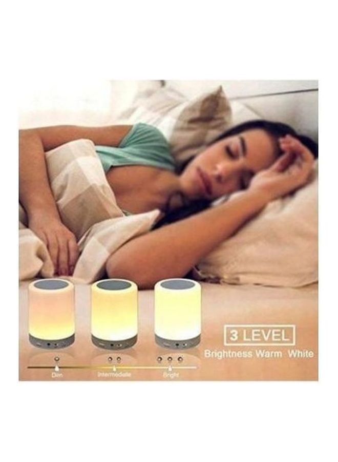 Generic - CL-671 - Touch Lamp Portable Speaker NOOELAVAF001 White - Image 1