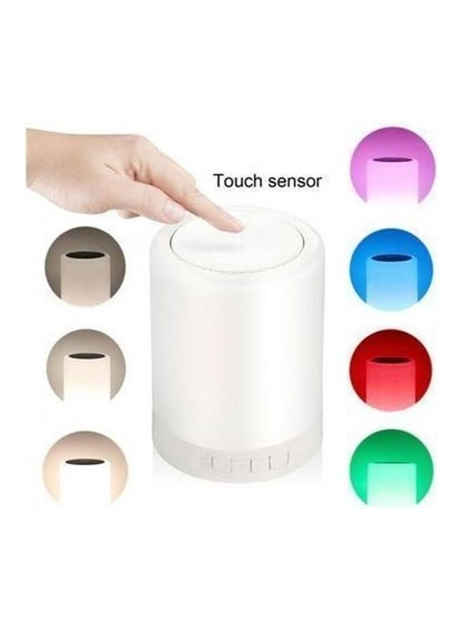 Generic - CL-671 - Touch Lamp Portable Speaker NOOELAVAF001 White - Image 1