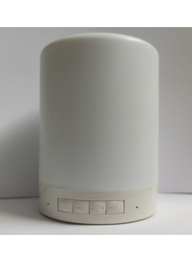 Generic - CL-671 - Touch Lamp Portable Speaker NOOELAVAF001 White - Image 1