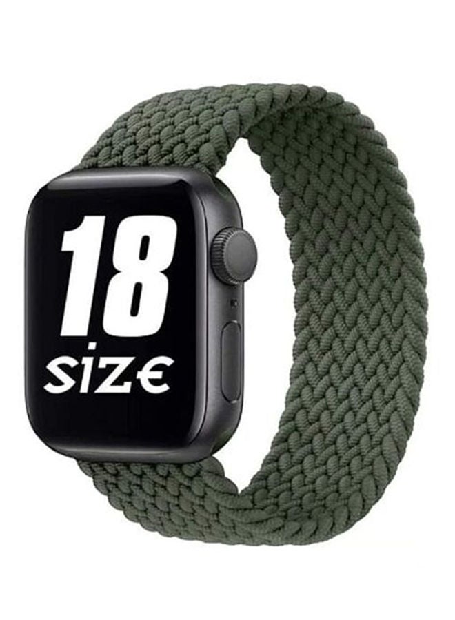 D'VOGUE - Replacement Strap For Apple iWatch Series 6/SE/5/4/3/2/2 Green - Image 1