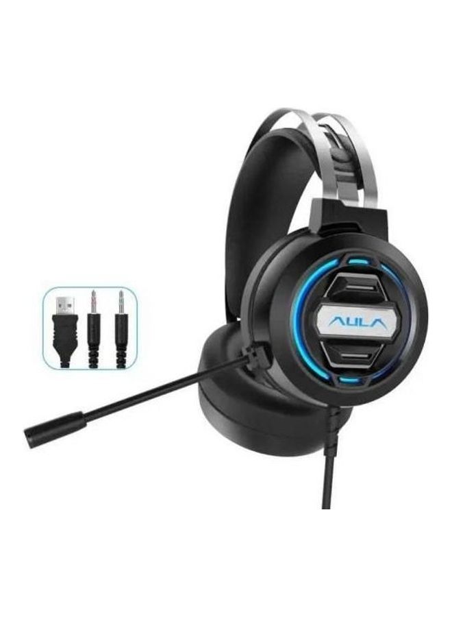 أولا سماعة رأس S603 ستيريو للألعاب مزودة بميكروفون بخاصية تقليل الضوضاء لأجهزة بلايستيشن 4/ بلايستيشن 5/ إكس بوكس ون/ إكس بوكس سيريس إكس/ نينتندو سويتش/ جهاز الكمبيوتر - Image 3