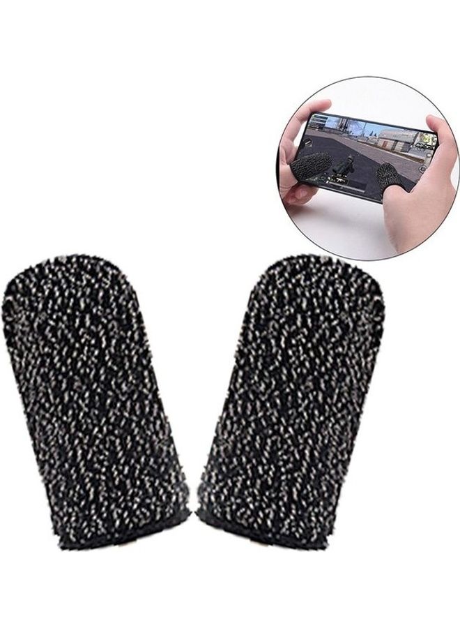 AK-16 PUBG Mobile Wireless Game Controller + 1 Pair Finger Gloves Sleeve Touch Trigger