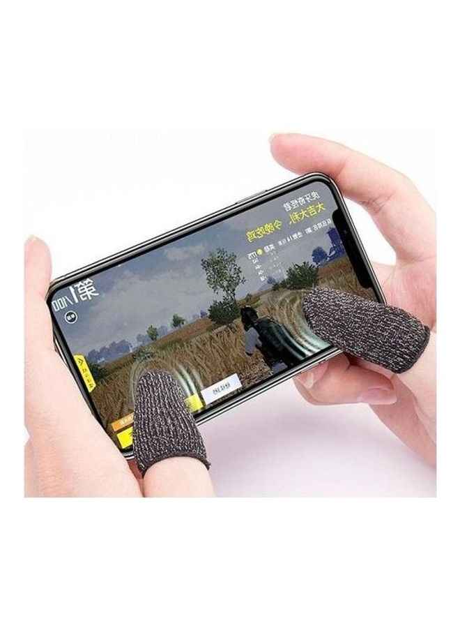 Generic - K21 PUBG Mobile Wireless Game Controller+ 1 Pair Finger Gloves Sleeve Touch Trigger - Image 1