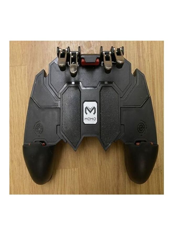 Memo - AK-66 PUBG Mobile Wireless Joystick With 4 Trigger + 1 Pair Finger Gloves Sleeve Touch - Image 1