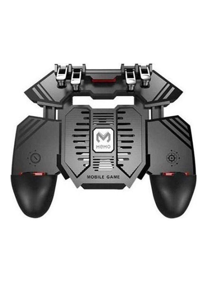 Memo AK-77 Six Fingers 4 Keys PUBG Game Controller With USB Fan
