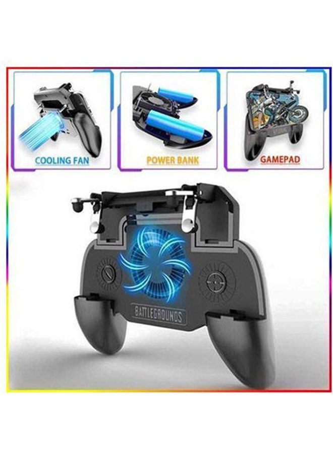 Generic SP+ 2000 MAh PUBG Trigger Cooling FAN Mobile Control Gamepad - wireless  - Image 1