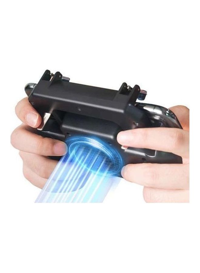 Generic SP+ 2000 MAh PUBG Trigger Cooling FAN Mobile Control Gamepad - wireless  - Image 3