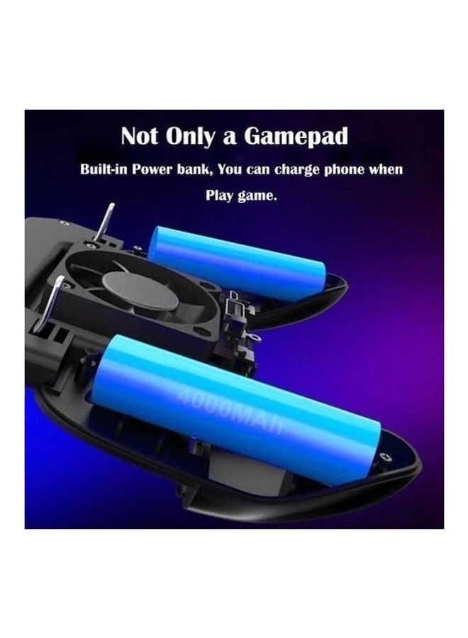 Generic SP+ 2000 MAh PUBG Trigger Cooling FAN Mobile Control Gamepad - wireless  - Image 4