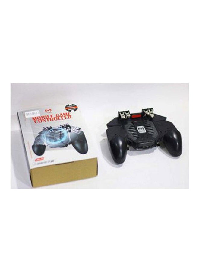1200mAh AK-77 Six Fingers 4 Keys PUBG Game Controller With Fan Wireless  - Image 1